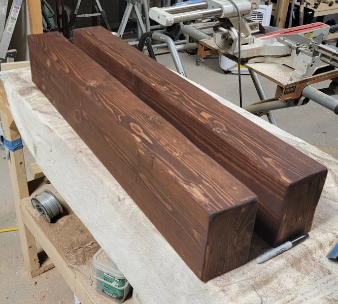 Hollow Pine mantles